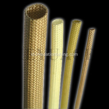 Karet Silikon Dilapisi Fiber Glass Sleeving